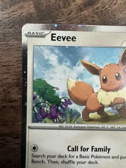 Eevee 043 Scarlet & Violet Promo - NM Holo Pokemon Card SWSH Black Star Promo - Image 2