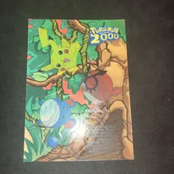 Marill Pikachu Hoothoot Topps 2000 The Movie Sticker Card #6 - Image 2