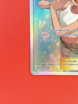 Misty's Favor Full Art Holo Card 235/236 Sm-Unified Minds Near Mint! - Image 5