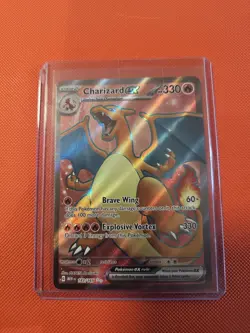 Charizard ex 183/165 Sv: Scarlet & Violet 151 Holo Pokemon Card MEW EN - Image 1