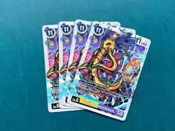 SkullMammothmon EX8-036 Playset Chain of Liberation Digimon Card Game x4 - Image 1