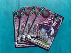 HiAndromon EX9-056 Playset Versus Monsters Digimon Card Game x4 - Image 1