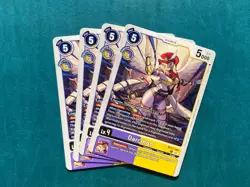 Darcmon BT17-063 Playset Secret Crisis Digimon Card Game x4 - Image 1