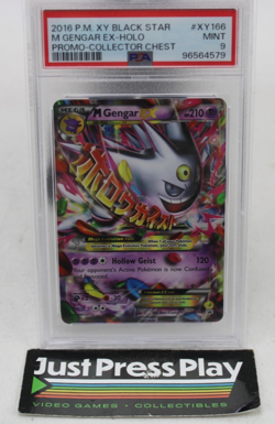 Pokemon TCG XY Black Star Promo M Gengar #XY166 Mint! PSA 9 Low Pop! - Image 1