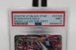 Pokemon TCG XY Black Star Promo M Gengar #XY166 Mint! PSA 9 Low Pop! - Image 4