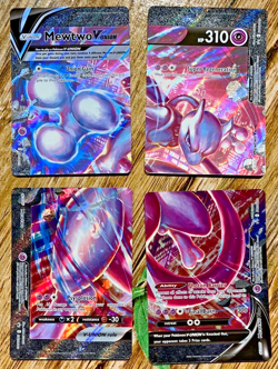 Pokemon TCG, Mewtwo V Union, pokemon, SWSH 159, 160, 161, 162 - Image 1