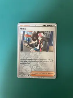Hilda 084/086 Reverse Holo Uncommon Pokemon TCG S&V White Flare ENG NM - Image 1
