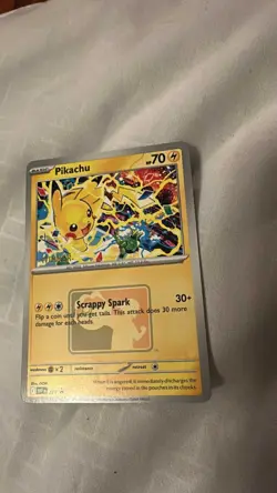 Pikachu Winner Promo SVP EN 225 - 2025 World Championships - Pokemon TCG NM - Image 2
