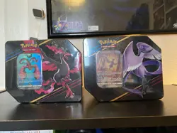 (Lot of 2) Pokemon TCG Crown Zenith Moltres & Articuno Tin - Sealed New - Image 1