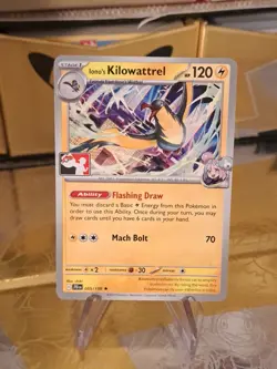 Iono's Kilowattrel Pokemon Prize Pack Series 7 Promo Pokemon Card NM/LP - Image 1