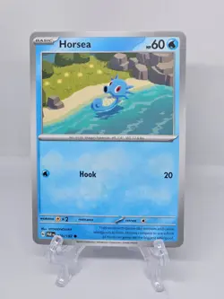 030/182 HORSEA | COMMON | PARADOX RIFT POKEMON CARD - Image 1