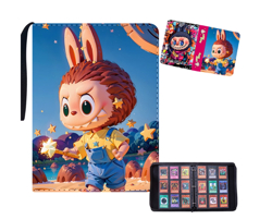 Trading Cards Album Folder 4/9 Pockets TCG Card Binder Holder Monsters Pop Labu - Image 3
