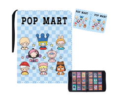 Trading Cards Album Folder 4/9 Pockets TCG Card Binder Holder Monsters Pop Labu - Image 4
