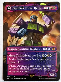 Optimus Prime, Hero MTG Shattered Glass - Image 1