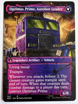 Optimus Prime, Hero MTG Shattered Glass - Image 2