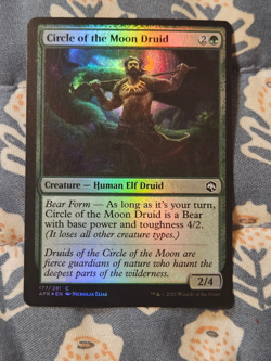 Circle of the Moon Druid FOIL AFR Adventures of the Forgotten Realms MTG Magic - Image 3