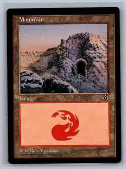 Magic The Gathering Portal Second Age Mountain (159) Land MTG TCG CCG - Image 1