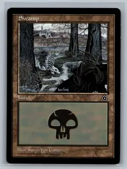 Magic The Gathering Portal Second Age Swamp (164) Land MTG TCG CCG - Image 1