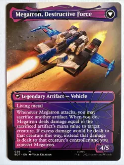 MTG English Megatron, Tyrant (Shattered Glass) NM Normal - Image 2