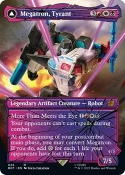 MTG English Megatron, Tyrant (Shattered Glass) NM Normal - Image 1