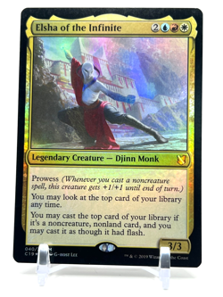 Elsha of the Infinite - FOIL - MTG Commander 2019 M - Magic The Gathering - Image 1