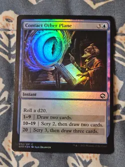 Contact Other Plane FOIL Adventures in the Forgotten Realms MTG Magic - Image 1