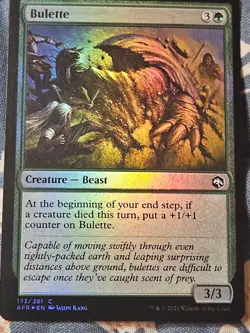 Bulette FOIL Forgotten Realms MTG Magic - Image 1