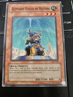 1x Elephant Statue Of Blessing - AST-073 - Unlimited - YuGiOh - Image 1