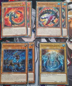 Yugioh 59-card Elemental Dragon deck core including Dargon Ruler & Materiactor - Image 3