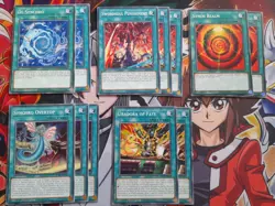 Yugioh 59-card Elemental Dragon deck core including Dargon Ruler & Materiactor - Image 4
