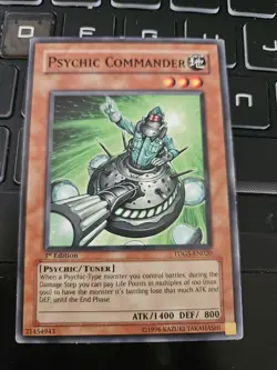 TDGS-EN020 Psychic Commander Common 1st Edition Yugioh Card TCG - Image 1