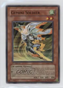 Gemini Soldier 1st Ed. YuGiOh Warriors' Strike Structure Deck #SDWS-EN004 1e8j - Image 1