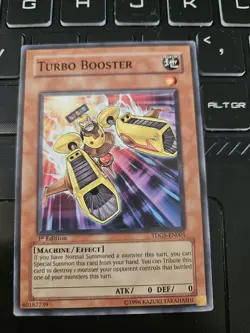1st Ed Turbo Booster TDGS-EN001 Yugioh - Image 1