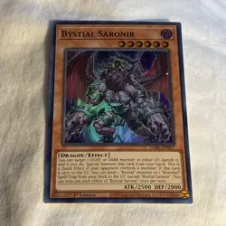 Yugioh - Bystial Saronir (NM) - DABL-EN007 - Super Rare - 1st Edition - Image 1