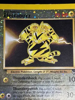 ELECTABUZZ 2002 Winner Stamped #1 Reverse Holo Best Of Game Promo Pokemon Card - Image 4