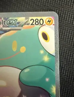 Iono's Bellibolt EX Sir 183/159 SV09 Holo Pokemon TCG Card Journey Together - Image 3