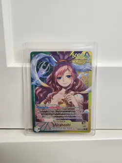 One Piece Card Game Shirahoshi OP11-022 Alt Art Rare Leader English Authentic NM - Image 1