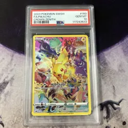 Pokemon TCG Pikachu Crown Zenith Holo Card PSA 10 160/159 Secret Rare 💎 - Image 1