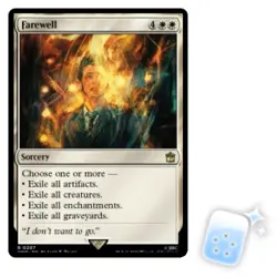 FAREWELL Universes Beyond: Doctor Who Magic MTG MINT CARD - Image 1