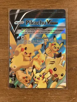 Pokemon TCG - Pikachu V-Union - SWSH139 - 142 - Celebrations Promo 4 Card Set - Image 3