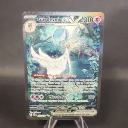 Pokemon TCG Gardevoir EX Paldean Fates 233/091 Full Art Holo Card Sir - Image 1