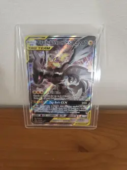 Pokemon Pikachu & Zekrom GX SM168 Full Art Promo TCG Card - Image 1