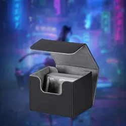 Card Deck Box Card Case Storage Collectible Game Card Card for Organizer - Image 2