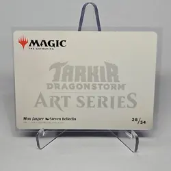 MTG Mox Jasper Art Card (28/54) Tarkir Dragonstorm TDM - Image 2