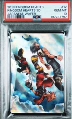 Kingdom Hearts Wafer Card PSA10 One Owner Rare Only 5 Worldwide - Image 5