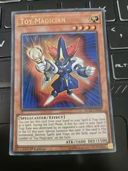 AC18-EN020 Toy Magician Ultra Rare 1st Edition NM Yugioh Card - Image 1