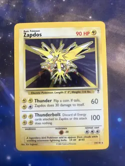 Zapdos 19/110 Legendary Collection Holo Rare Pokemon Card - Image 1