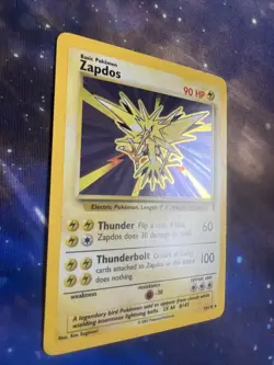 Zapdos 19/110 Legendary Collection Holo Rare Pokemon Card - Image 2