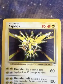 Zapdos 19/110 Legendary Collection Holo Rare Pokemon Card - Image 4