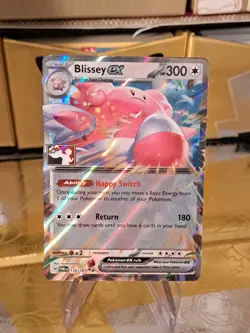 Blissey Ex Pokemon Prize Pack Series 7 Promo Pokemon Card NM/LP Stamp - Image 1